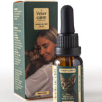 Aceite natural para gatos VeterCalm 1% frasco 15ml con gotero