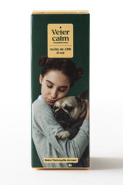 Caja del Aceite Natural para perros vetercalm